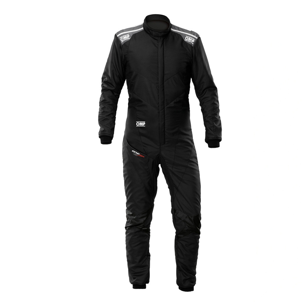 [IA0-1879-A01-071-46] ONE EVO AIR - Combinaison FIA 8856-2018 (NOIR/GRIS MOYEN, 46)