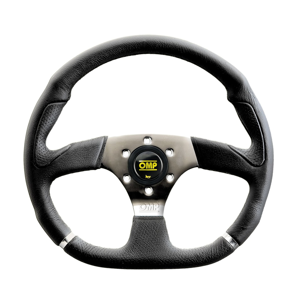 [OD0-2018-189] CROMO - Volant avec 3 Branches en Acier et Bouton d'Avertisseur