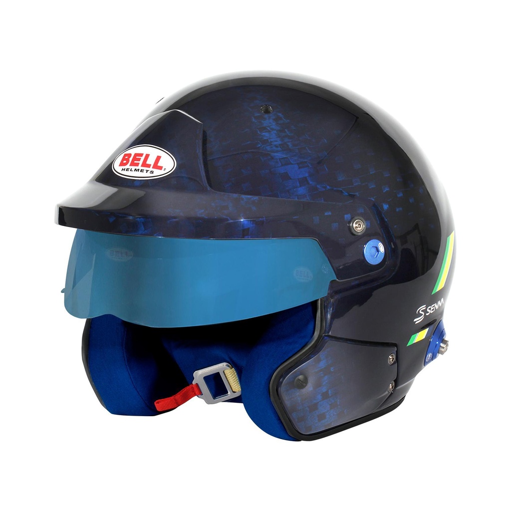 [1245261] MAG-10 ULTRA AYRTON SENNA - Casque CARBON FIA 8859-2024/SA2025 (Hans) (54)