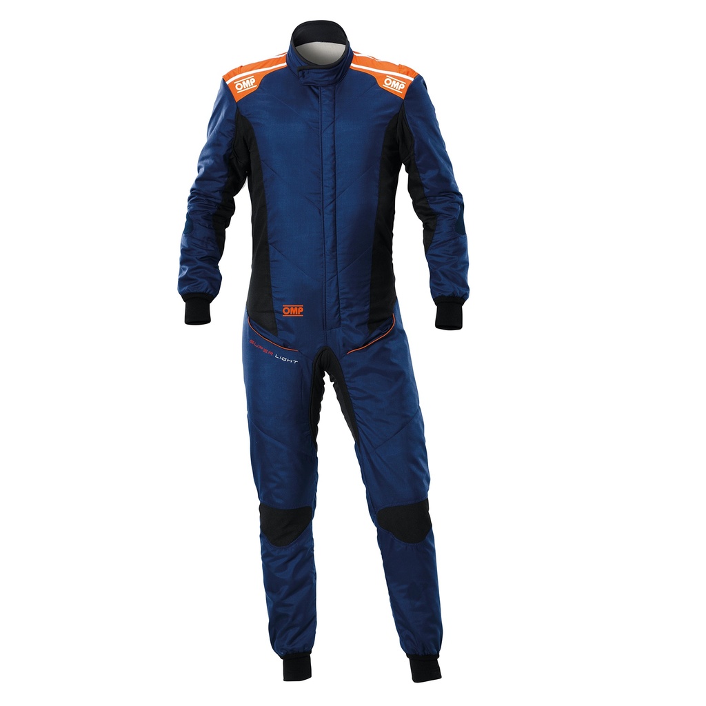 [IA0-1870-A01-249-46] TECNICA SUPERLIGHT - Combinaison FIA 8856-2018 (BLEU MARINE/ORANGE FLUO, 46)