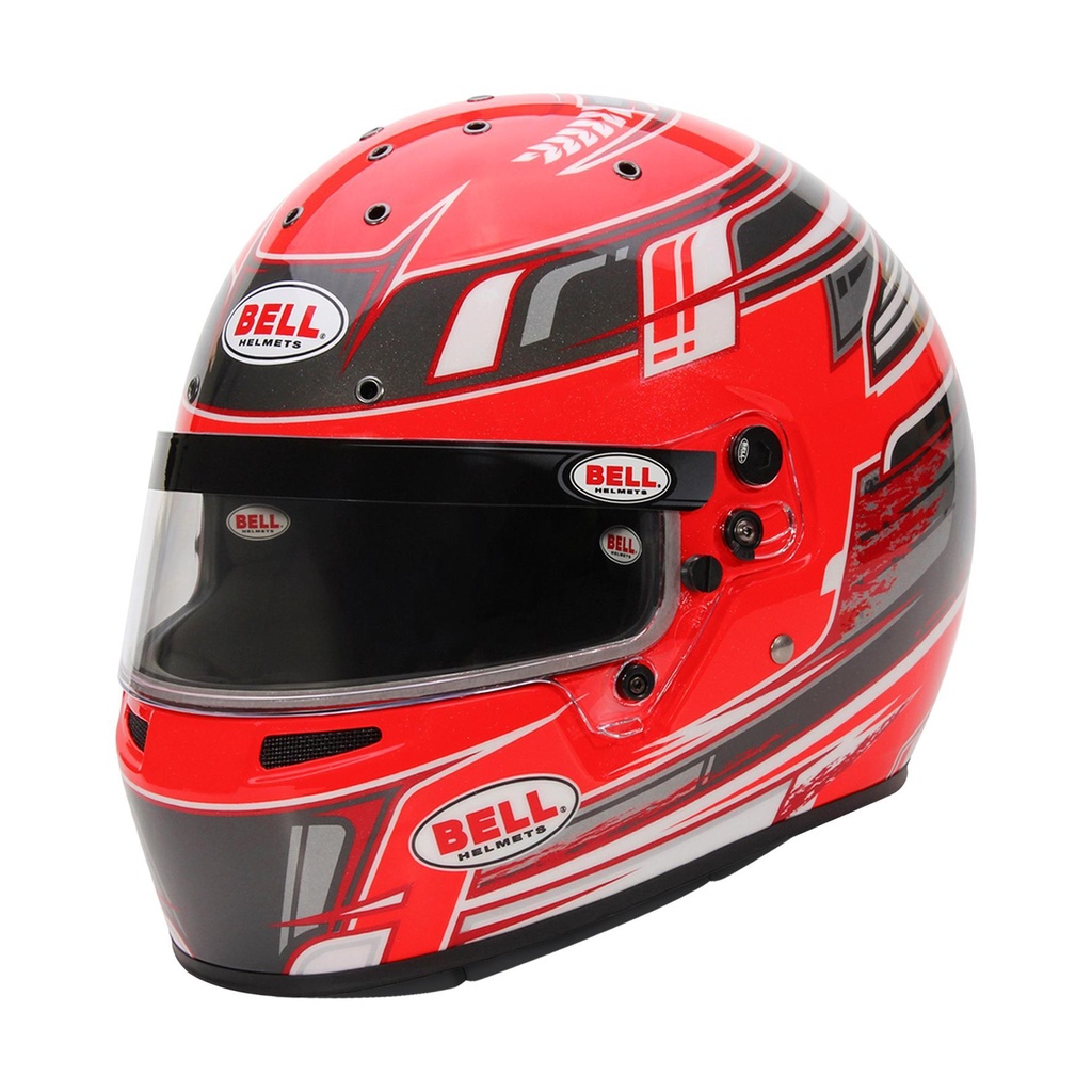 [1311181] KC7-CMR PRO - Casque CMR2016 (ANTHRACITE/ROUGE, 54)