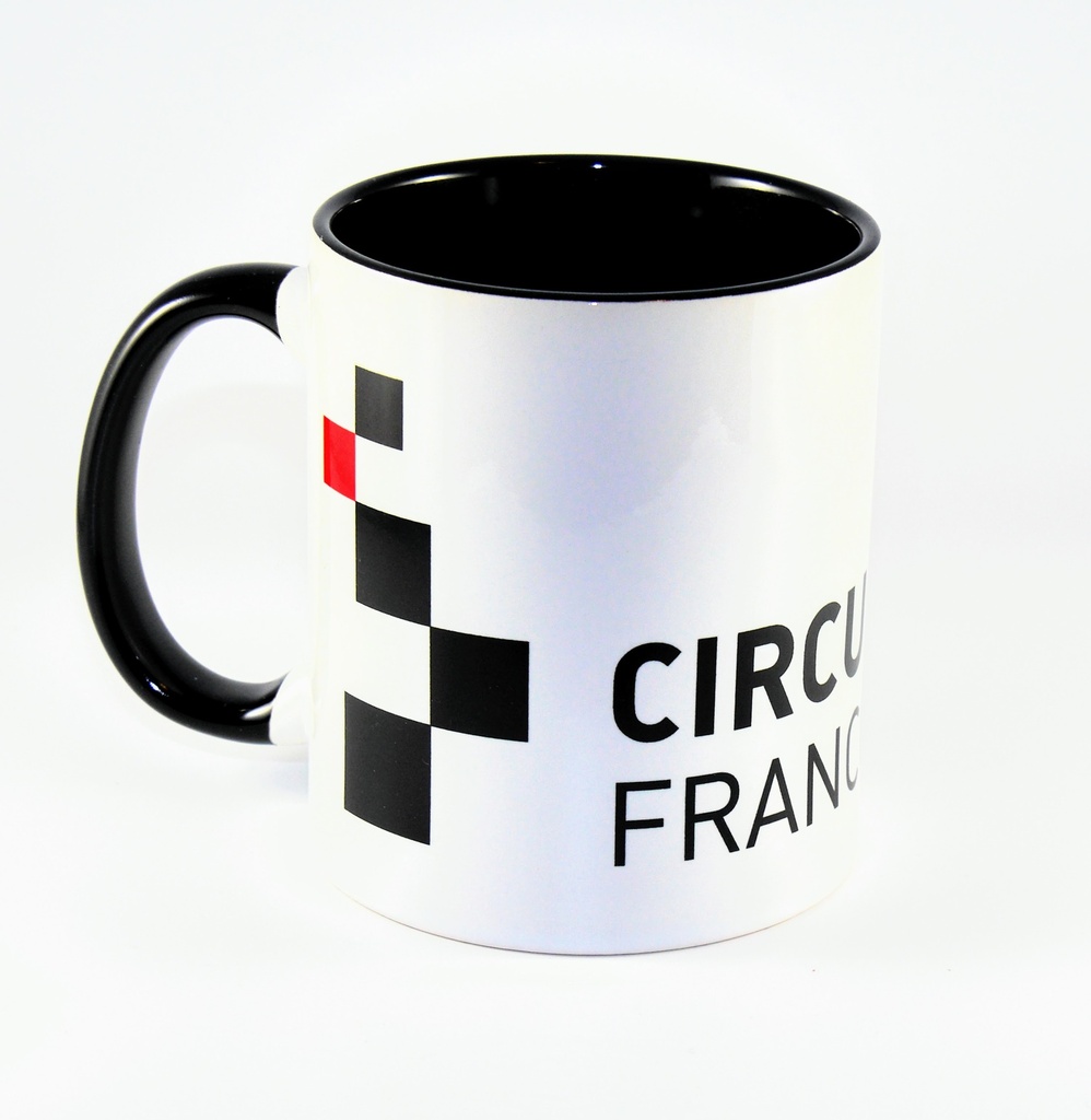 [B-MUG-0003-U-Noi-U] Mug Logo - Circuit de Spa-Francorchamps (NOIR)