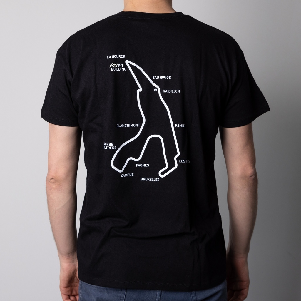 [B-TSH-0003-H-Noi-L] T-shirt - Circuit (NOIR, L)