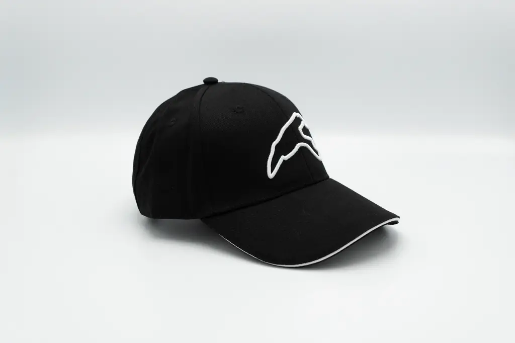 [T-CAS-0002-U-Noi-U] Casquette - Tracé (NOIR)