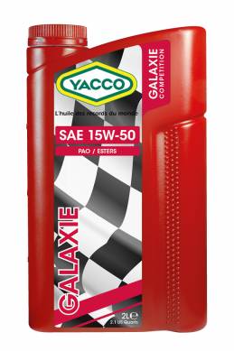 YACCO - Huile SAE 15W-50 - 2L