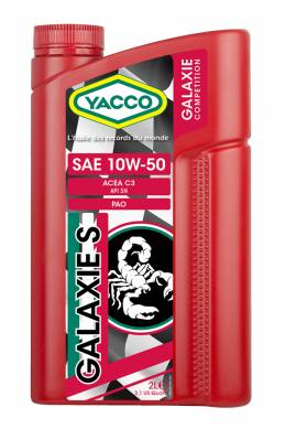 YACCO - Huile Abarth SAE 10W-50 - 2L