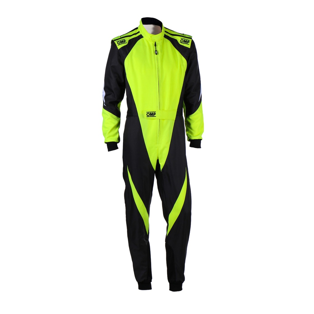 [KA0-1734-A01-178-42] KS-3X - Combinaison FIA 8877-2022 (NOIR/JAUNE FLUO, 42)