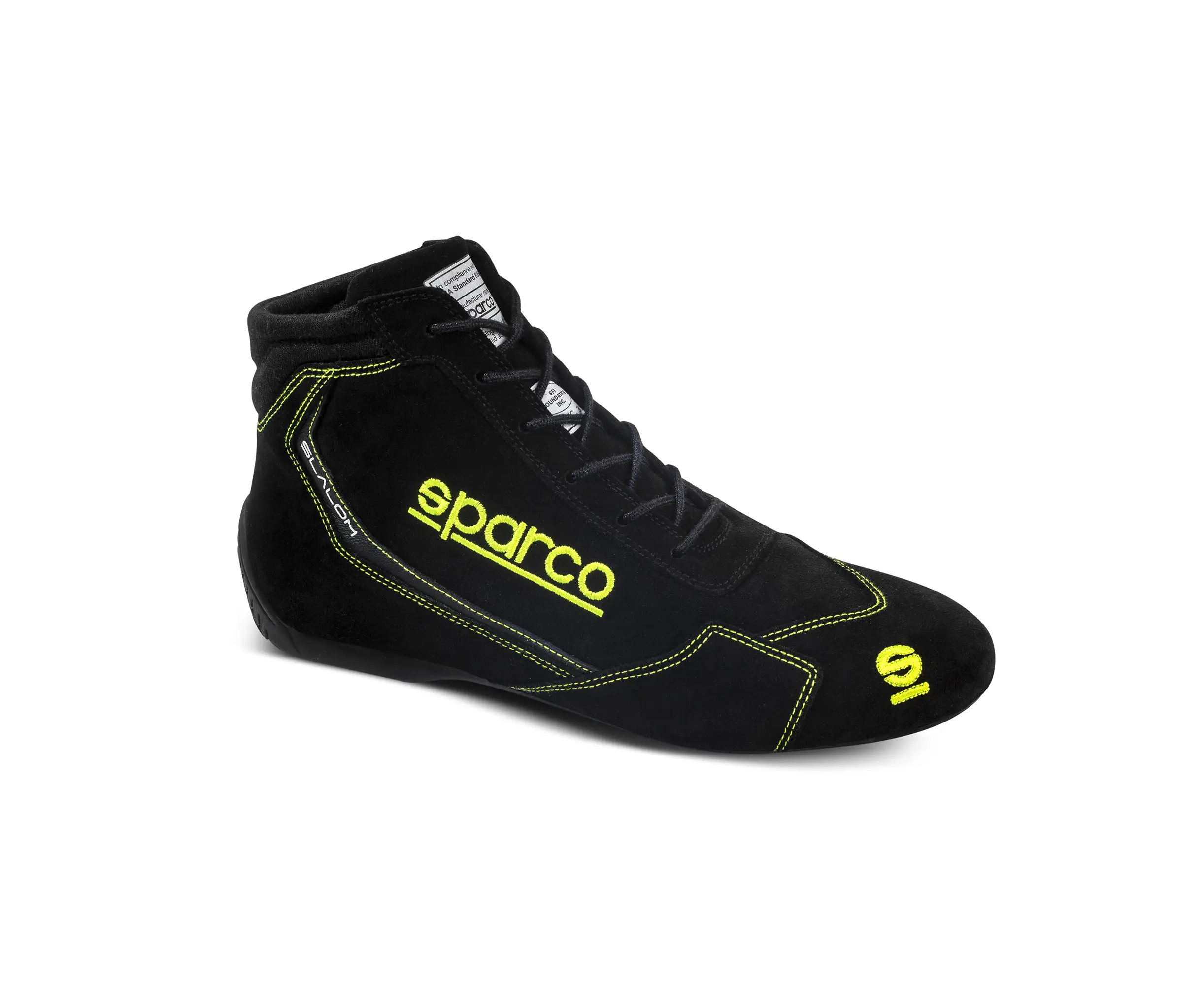 [00129537NRGF] Sparco - Chaussures Slalom (NOIR/JAUNE FLUO, 37)