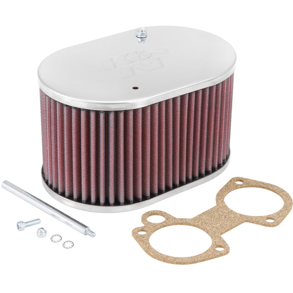 KN- Filtre Bolt On Oval - 102mm - Weber 40DCOE