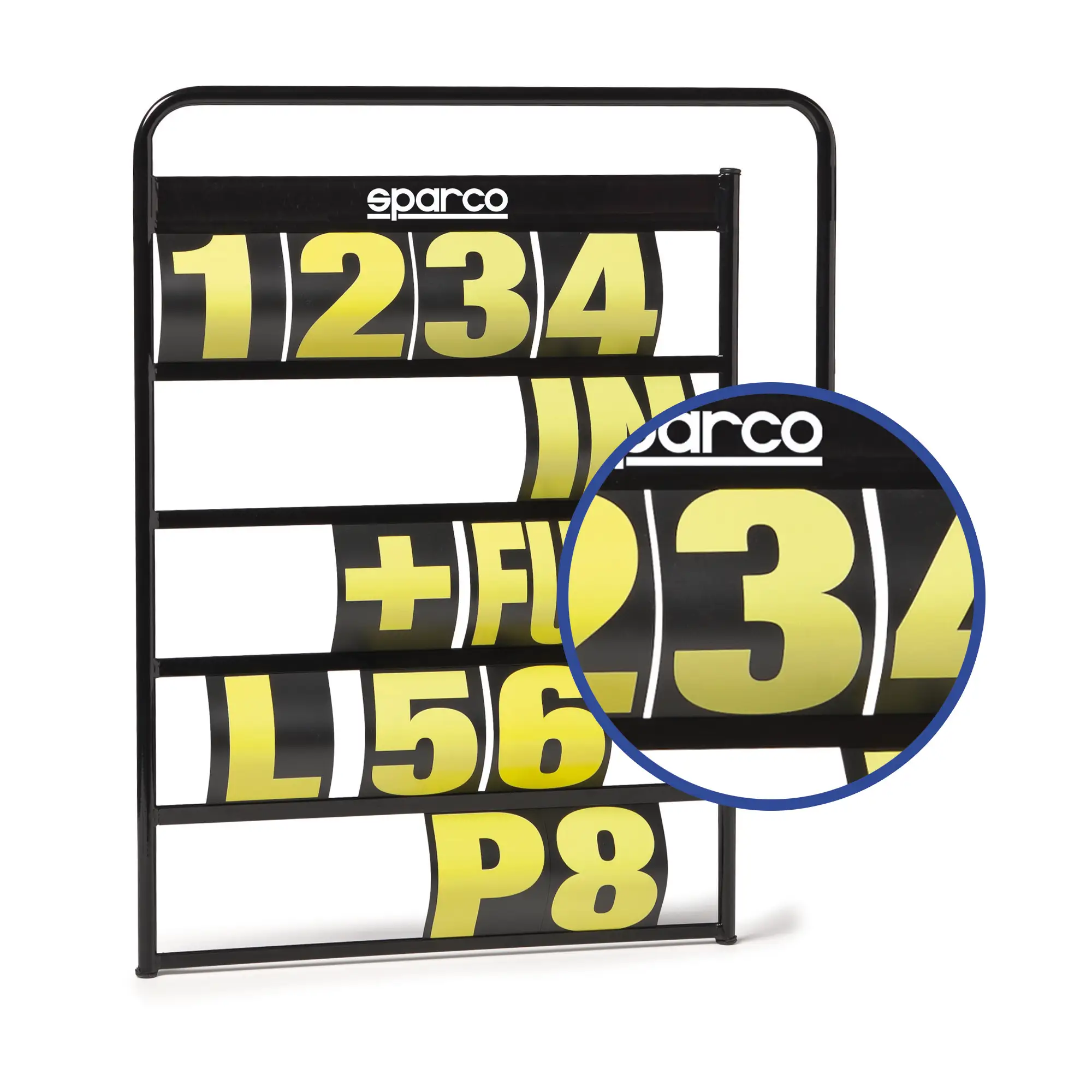 Sparco - Jeu de Chiffres pour Panneau de Signalisation