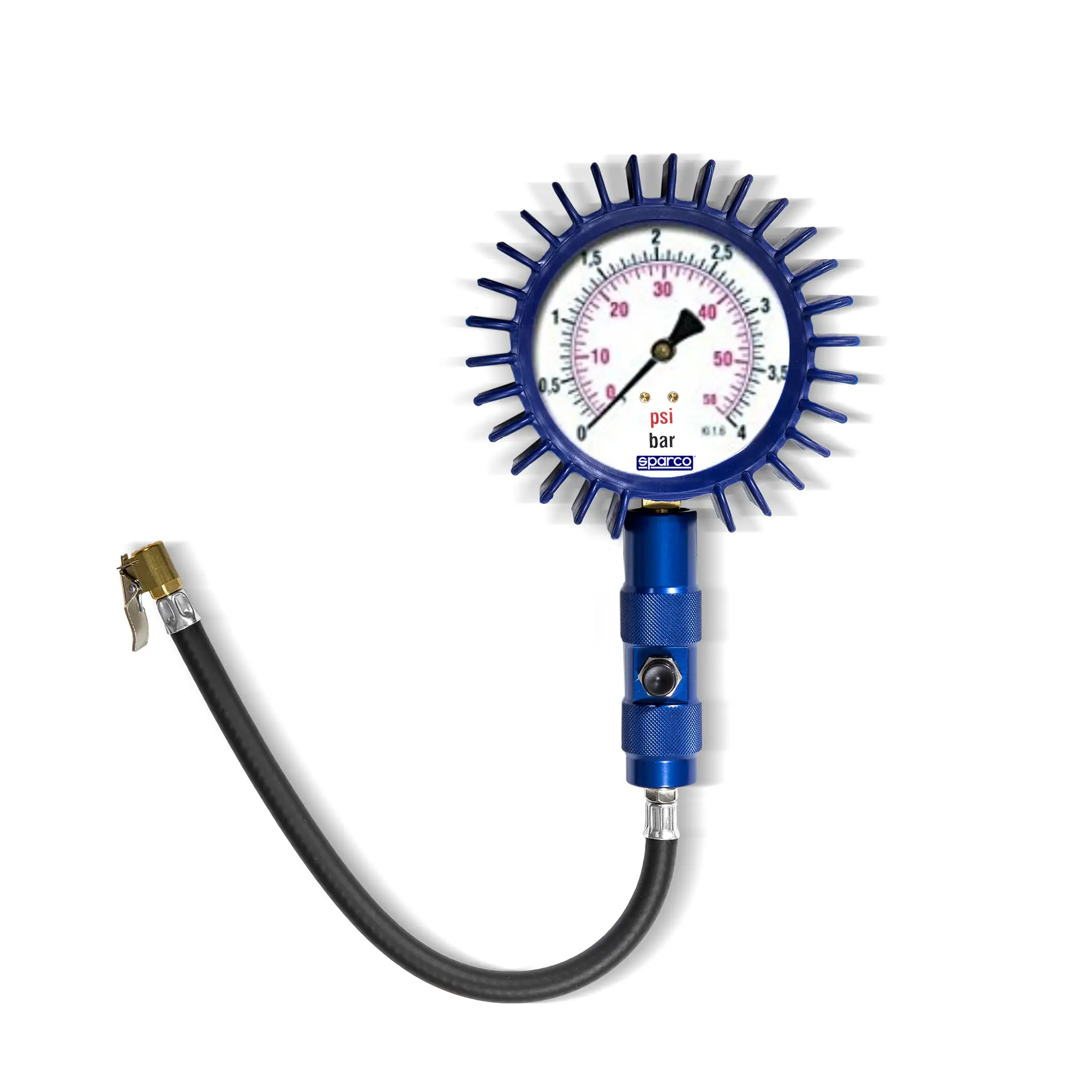 Sparco - Manomètre de Pression de Pneus Analogique Ø 100 mm