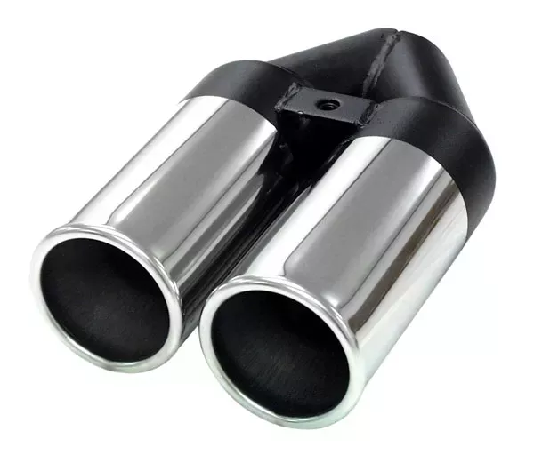 [U176300] Sortie échappement TWIN RONDO - 63mm