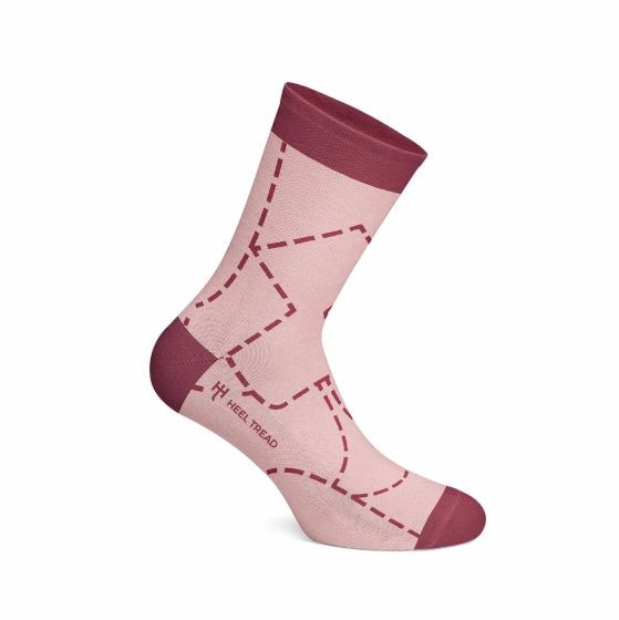 Heel Tread - Chaussettes Pink Pig