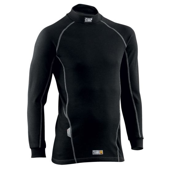 [IE0-0771-A01-071-L] Omp First Black Undershirt Size M MY2022 - Fia 8856-2018 (NOIR, L)