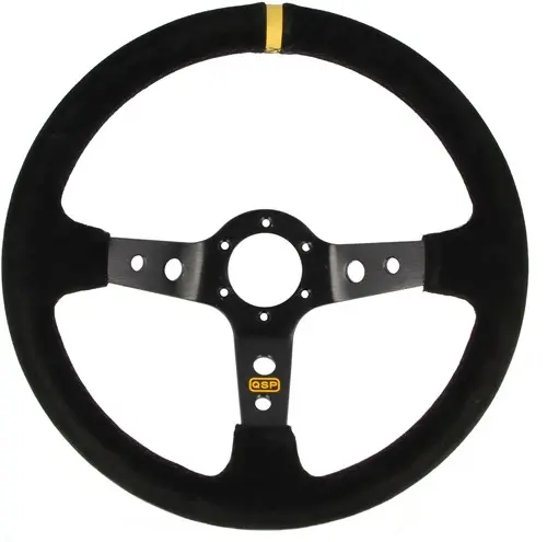 [QS-S90Z3] QSP - Volant sport en suède – 350 mm – P 90 mm