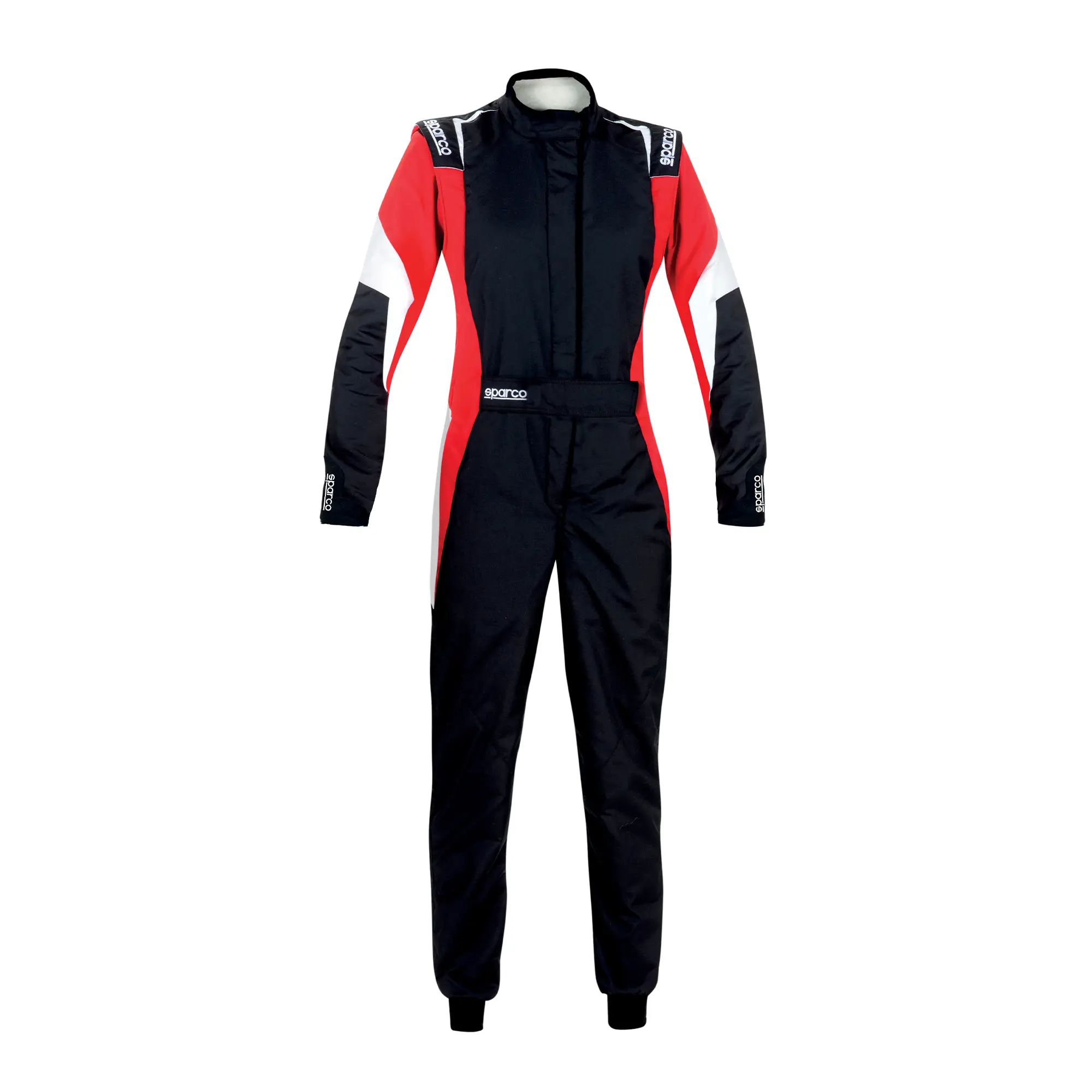 Sparco - Combinaison Competition Lady (R567) (NOIR/ROUGE/BLANC, 38)