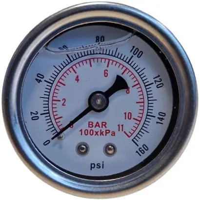 QSP- Manomètre de pression 0-11 bar - 0-160 psi