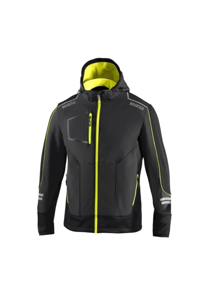 Sparco - SoftShell TeamWork à capuche