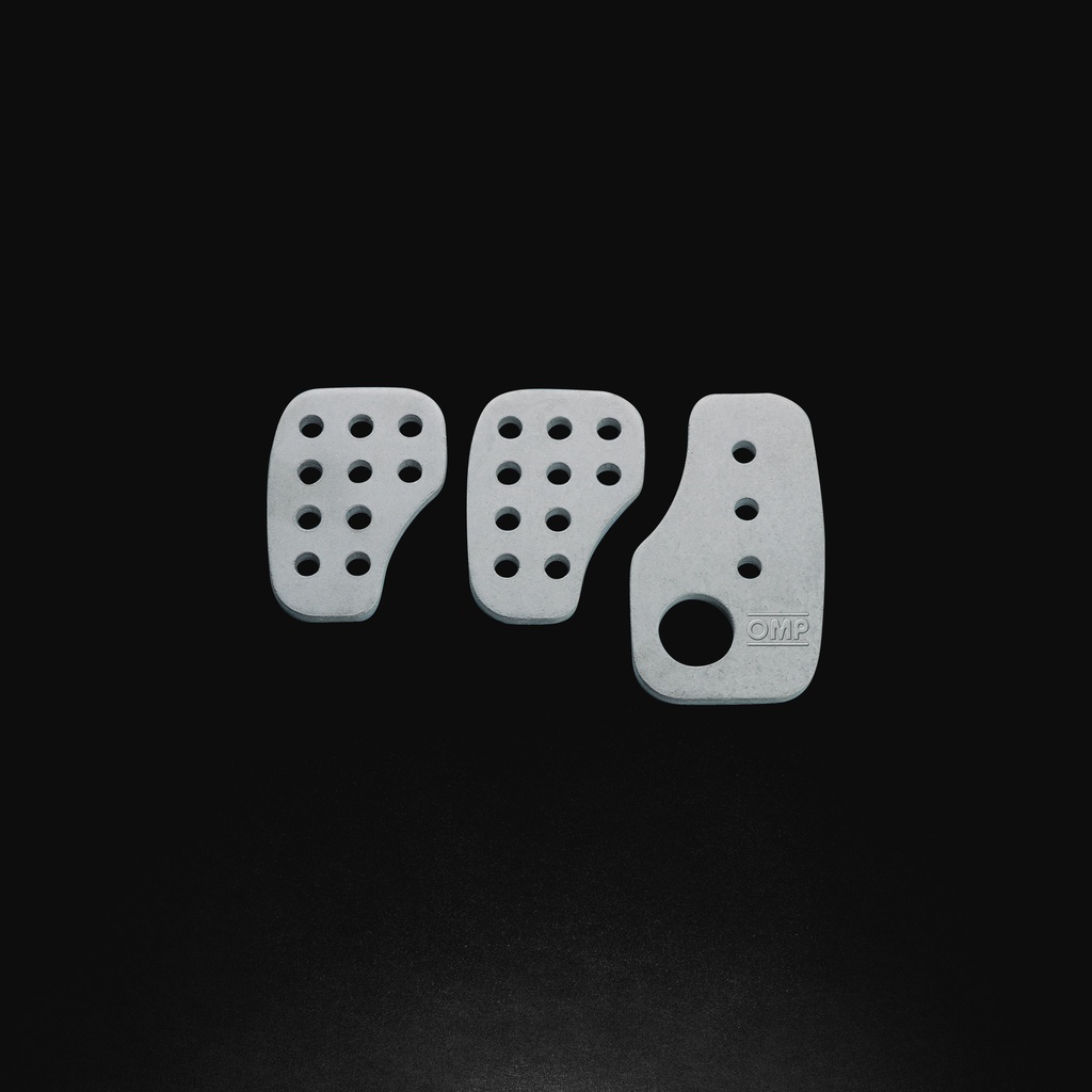 [OA0-1030] Set 3 Pédales Racing Argent