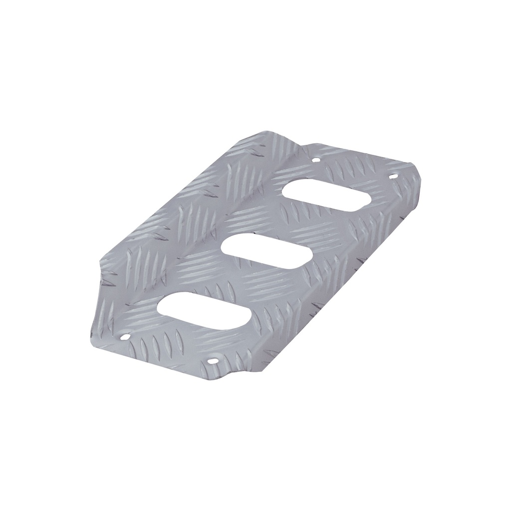 Repose-Pied Anodisé Knurlé Aluminium